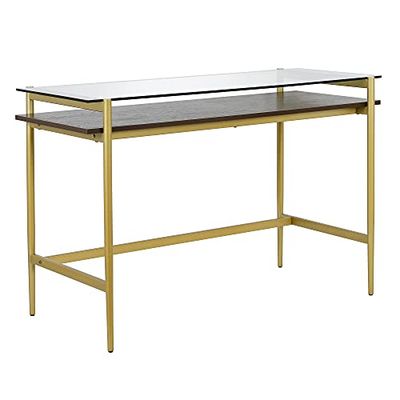 Henn&Hart Home Office, goud/amberbruin, 46" breed