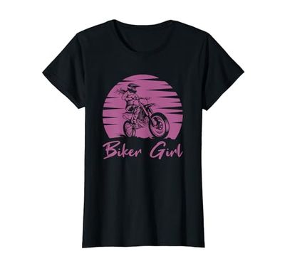 Motocross Motorcycle - Enduro Biker Girl- Motorcycle Rider T-Shirt