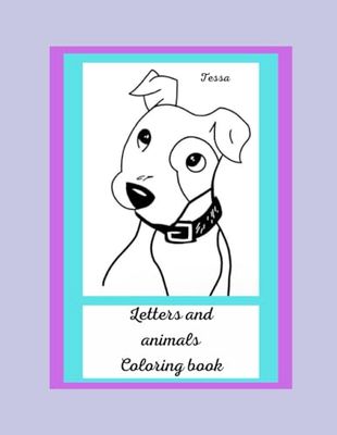 Letters and Animals color book