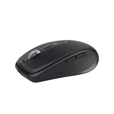 Logitech MX Anywhere 3S, Mouse Wireless Compatto, Scorrimento Veloce, Tracciamento 8K DPI, Clic Silenzioso, Pulsanti Programmabili, USB C, Bluetooth, PC Windows, Linux, Chrome, Mac - Grafite