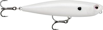 Rapala - Leurre de Pêche Precision Xtreme Pencil Construction Plastique - Leurre Eau Douce Flottant - Profondeur de Nage Surface - Taille 10,7cm / 21g - Fabriqué en Estonie - Pearl White