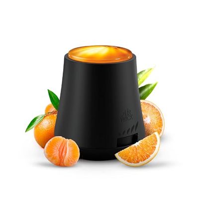 Air Wick Essential Mist - Aparelho e substituição de ambientador difusor, conjunto de 1 dispositivo e 1 peça sobressalente, preto, 2 unidades (embalagem de 1), a embalagem pode variar