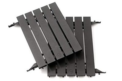 Kamado Joe BJ-ALUMN, duurzame, hittebestendige aluminium zijplanken in zwarte compatibele grote Joe-grill