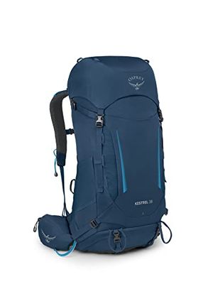 Osprey Kestrel 38 Sac à Dos Homme, Bleu Atlas, L-XL