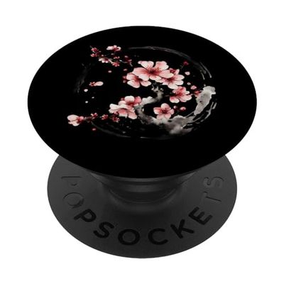 Me encanta el anime y la cultura japonesa Tranquil Arte de la naturaleza japonesa PopSockets PopGrip Intercambiable