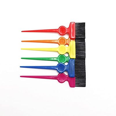 Termix Pack of 6 Professional Pride Palettes for Accurate Dyeing, Premium Bristles, Special Rainbow Edition, Complete Control of Colouring Techniques