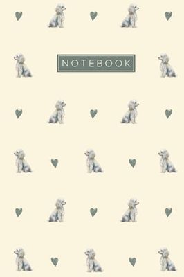 Poodle Notebook: Cute Aesthetic Lined Journal for Poodle Dog Lovers