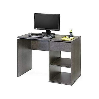 Topkit | Bureau Burgos 5010 | Dimensions 75x 100 x 50 cm | Table d'ordinateur | Bureau avec tiroir | Table de Bureau | Wengue