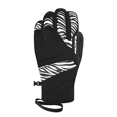 Racerhandskar kort vevhuset S färgglada – Zebra