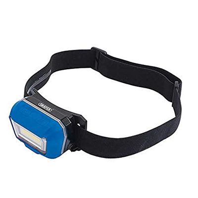 Draper 54374 3W oplaadbare COB LED hoofdlamp