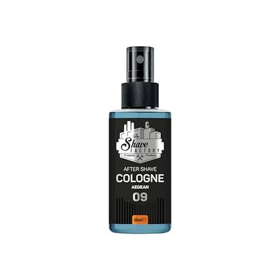 The Shave Factory After Shave Cologne - A Fragrant Essence For Impeccable After Shave Care For A Long-Lasting Sensation Of Freshness And Comfort (50ML, 09 Aegean)