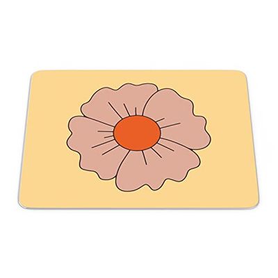 Bonamaison, Rectangle Pop Art Digital Printed Mouse Pad, Non-Slip Base, for Office and Home, Size: 22 x 18 cm