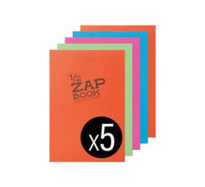 Clairefontaine quaderni da Disegno, Carta, Multicolore, A5, 5 unità