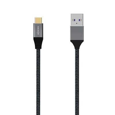 VoltShine Câble USB 3.1 Gen2 en aluminium 3 A, connecteur CM-Am, 0,5 m, pour charge rapide et transfert de données sur les appareils compatibles.