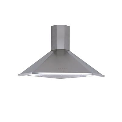 Cata | Campana Extractora de Cocina | Modelo ANGOLO | 3 Niveles de Extracción |Ancho de 100 cm | Campana Decorativa para Esquina | Acabado en Acero Inoxidable | Clase de Eficiencia Energética A
