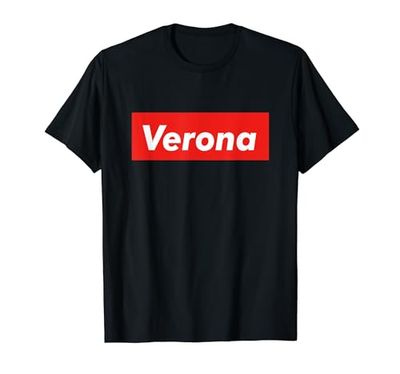 Camicia Verona Nome Personalizzato Idea Regalo per Verona Maglietta