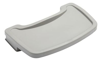 Rubbermaid Commercial Sturdy Chair Baby Seat Tray - Platinum