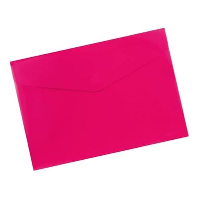 Carpeta tipo sobre (cierre velcro) rosa FACTIS®