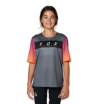 Fox Racing - Youth Flexair Ss Jersey,Grey,YXL