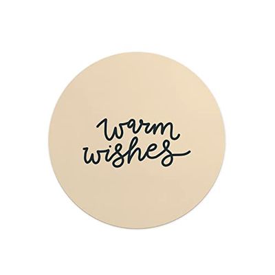 Questo Casa, Round Digital Printed Mouse Pad, Non-Slip Base, for Office and Home, Diameter:22cm