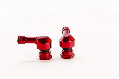 Puig 5591R zawory średnica felga otworowa 11 mm czerwona