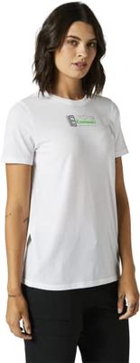 Fox Racing - Womens Kawasaki White Tee,White,L