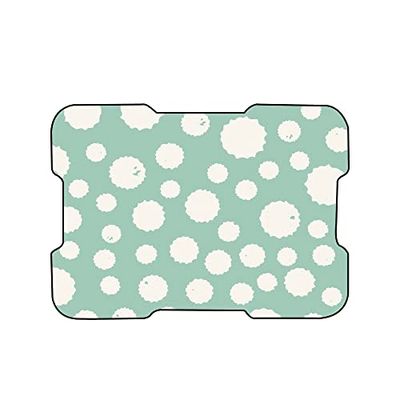 Bonamaison, Digital Printed Mouse Pad, Non-Slip Base, for Office and Home, Size: 22 x 18 cm