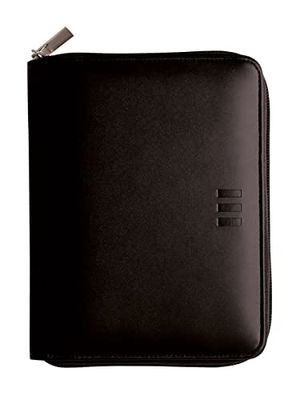 Finocam - Agenda Organizer Open Zipper Clan 2026 Week View Vertical January 2026 - December 2026 (12 months) Black Spanish