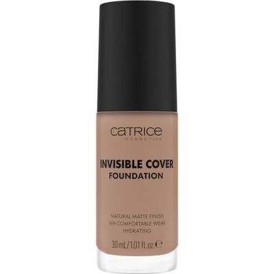 Catrice Invisible Cover Foundation, n. 040N, Nude, idratante, a lunga durata, naturale, per pelle secca, vegana, senza olio, senza parabeni, senza particelle di microplastica, confezione da 1 (30 ml)