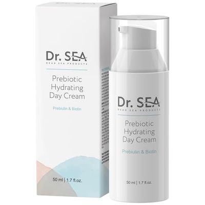 DR. SEA - Crema Giorno Idratante Prebiotica con Retinolo e Biotina - Anti-Età & Protettiva - Pelli Mature, Normali e Secche - 50 ml