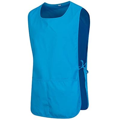 MISEMIYA Chef Apron Cleaning KX-868, Light Blue 68, M