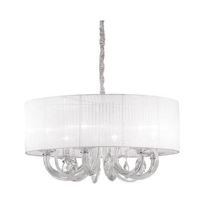 Ideal Lux SWAN SP6 éclairage de plafond White E14