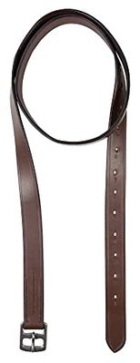 PFIFF 101222 Paire d'étriers avec Boucles en Acier Inoxydable Marron Poney