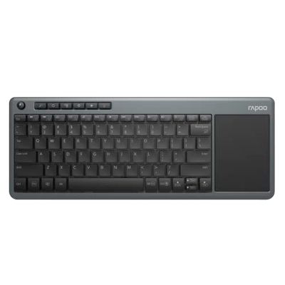 Rapoo K2600 Clavier RF sans Fil QWERTZ Allemand Noir, Gris