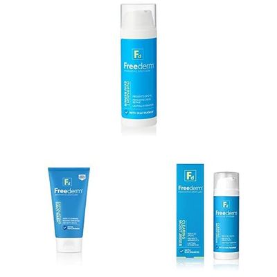 Freederm Overnight Skin Repair with Freederm Exfoliating Wash & Freederm Clearing Moisturiser