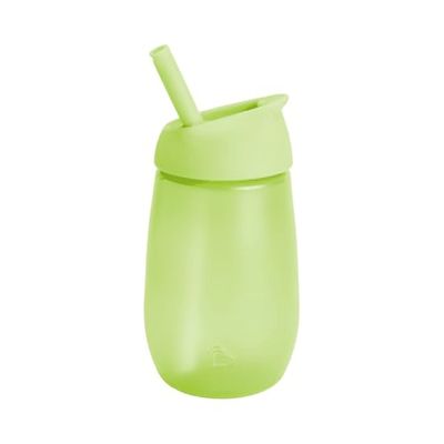 Munchkin Simple Clean Drinkbeker met rietjes, 296 ml, groen