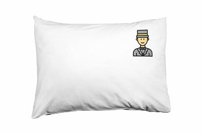 Bona Basics, Fodera decorativa per cuscino, decorazione per la casa, per divano, caffetteria, Dimensioni: 50x35 cm, colore: bianco