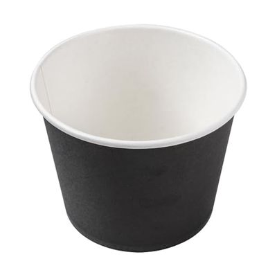 Garcia de pou Pots 1000 Ml 13,5X10,4 Cm Noir Carton - 500 unités