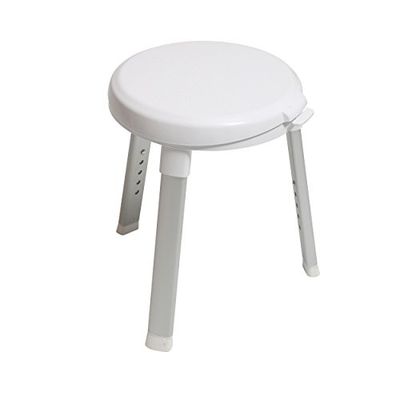 MSV 143916 Tabouret avec Assise Rouge ierendem, Plastique, Multicolore, 30 x 20 x 15 cm
