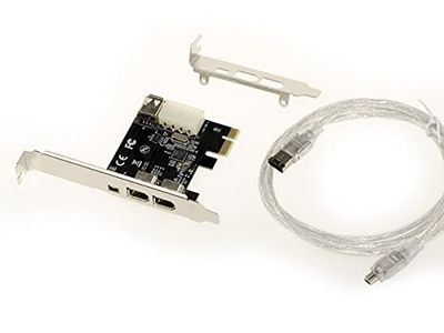 Kalea Informatique PCI Express Card/FireWire 400 IEEE1394a / 3 + 1 poorten / 6 en 4 pins/VIA chipset/met aansluitkabel