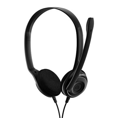 EPOS EDU 12 USB Stereo Headset Confezione da 10 – Leggero, Microfono con Cancellazione del Rumore, Controllo del Volume e del Silenzio in Linea, Compatibile con PC e Mac