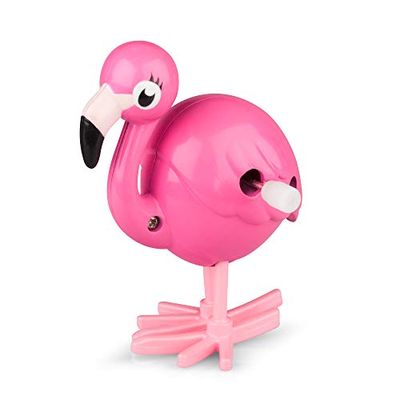 Tobar Clockwork Flamingo opwindbaar wandelspeelgoed