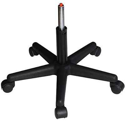 Master massage backrest rolkruk draaikruk met rugleuning in hoogte verstelbaar voor praktijk-koningsblauw