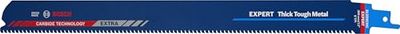 Bosch Professional 10x Lames de scie sabre Expert `Thick Tough Metal` S 1255 CHC (pour Acier robuste, Fonte, Longueur 300 mm, Accessoires Scie sabre)