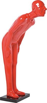 Kare Statuetta decorativa Welcome Guests Red XL, rosso, 52 x 86 x 164 cm