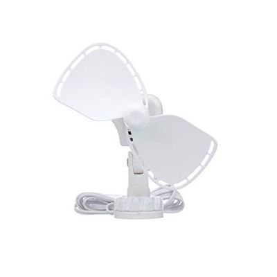 SEEKR Ultimate™ Ventilateur 24 V à 2 Niveaux de Vitesse à câblage Direct. Blanche. Fabriqué au Canada.