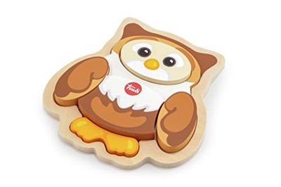 Trudi Sevi 88011 - Puzzle Búho Rinaldo cm 17x18