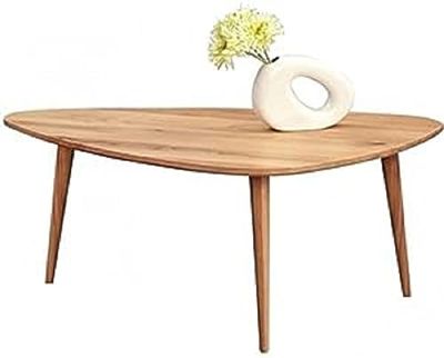 HomeTrends4You 258722 soffbord/nörbordsskiva ålar 2, äkta trä vildmark massiv oljad, 110 x 70 cm, höjd 43 cm