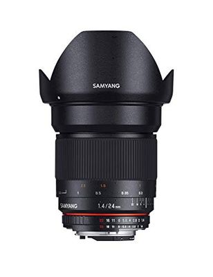 Samyang Obiettivo 24mm F/1,4 ED AS IF UMC per Sony A, Nero
