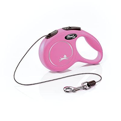 flexi cl00 C3.250.p New Classic Cavo Retrattile guinzaglio, Rosa, XS/10 ' Nastro Adesivo Comfort L, Nylon, Extra Small-10 ft